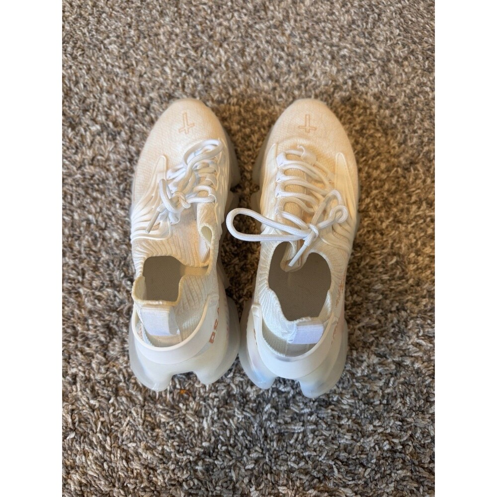 Mirrorless Apparel Psalm 23s Sneakers EU 38 White Christian Cross Bubble Sole
